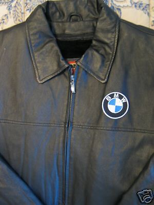 New bmw leather jacket black