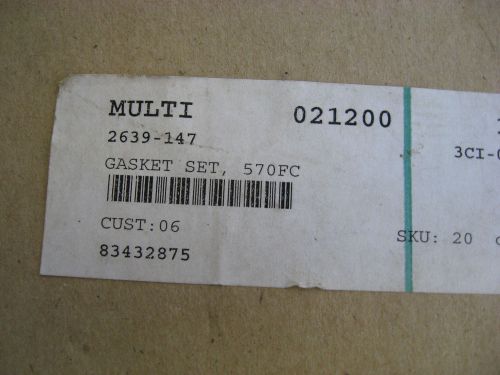 Arctic cat oem nos top end gasket kit 2639-147 570 fan cooled  #3155