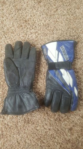 Vintage yamaha snowmobiling gloves size l
