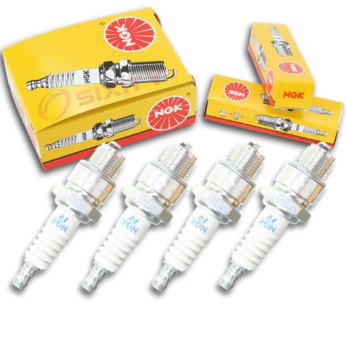 Sell 4pcs OMC Turbojet 90 NGK Standard Spark Plugs Jet Drive Kit Set