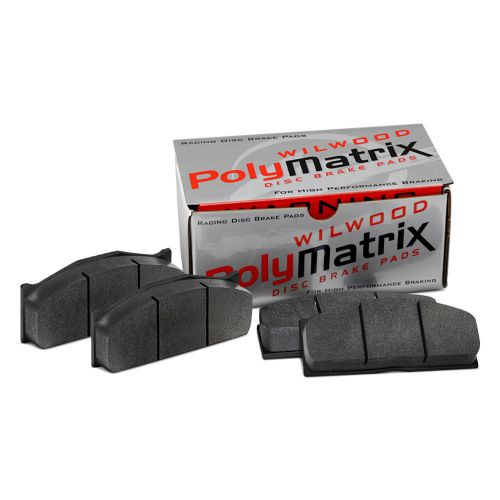 Wilwood 15b-3998k - polymatrix b street performance front brake pads