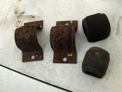 Bmw 630 or 633 or 635 front  sway bar rubbers e24