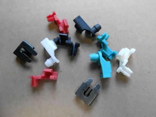 Mopar 70 71 e-body cuda challenger door latch lock clip set  new