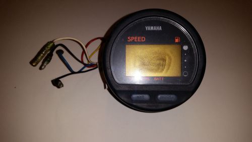 Yamaha 6y5-83570-s6-00 multifunction digital speedometer/fuel gauge