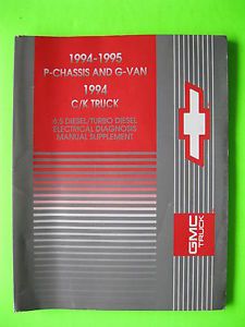 1994 chevrolet c/k truck  6.5 diesel service manual