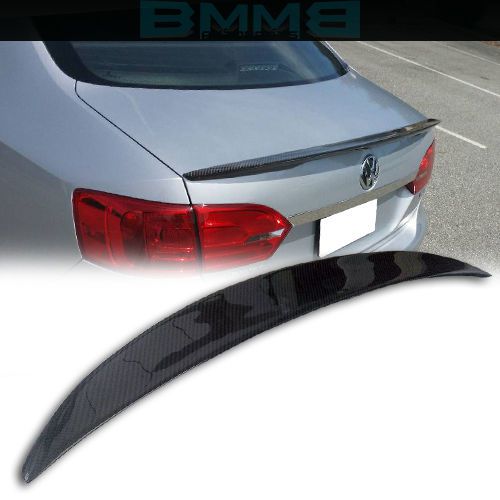 Sell New VW Carbon Fiber Volkswagen Jetta MK6 Sedan Rear Trunk Spoiler