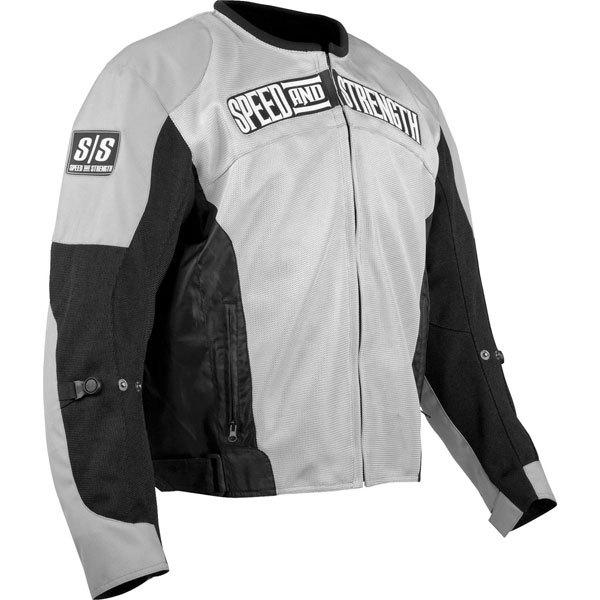 Silver m speed and strength trial by fire textile mesh jacket