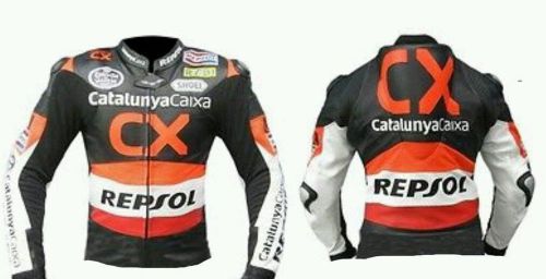 Cx-repsol leather jacket motorbike racing leather jacket men motorcycle jackets
