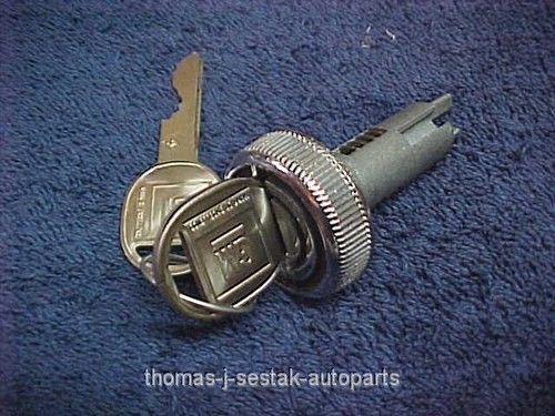 Nos glove lock cylinder &amp; keys buick riviera wildcat electra lesabre  68 69 70