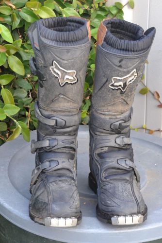 Fox tracker boots adult mens m7 motocross leather motorcycle racing motorcross