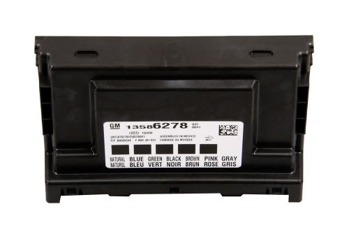 Body control module acdelco gm original equipment 13586278