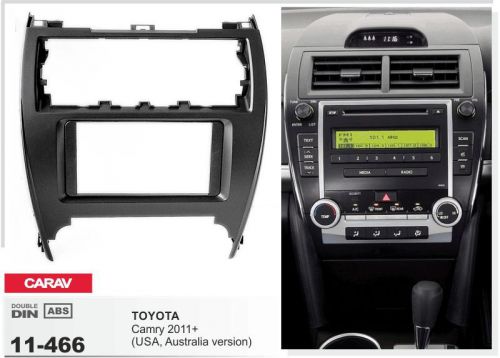 Carav 11-466 2din car radio dash kit panel for toyota camry (usa-version) 2011+