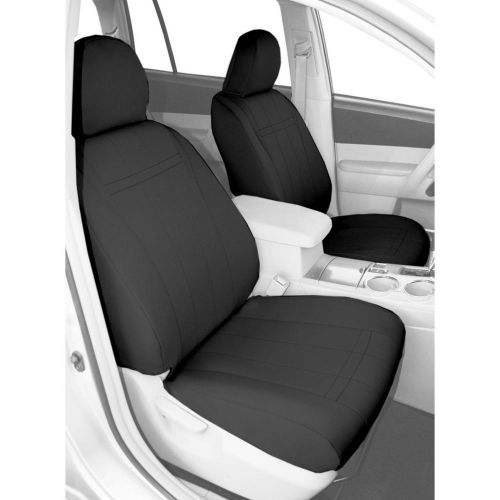 Caltrend neosupreme seat cover front new charcoal for nissan ns384-03na
