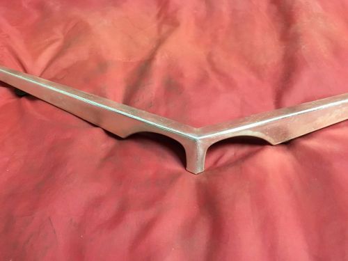 1956 56 cadillac trunk lid v emblem logo vee badge crest