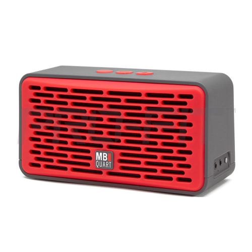 Qubfour bluetooth speaker kit by mb quart in red
