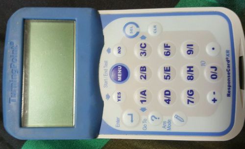 Turning point responsecardxr