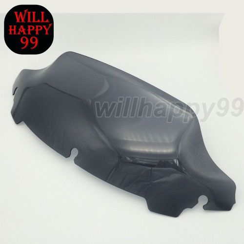 Smoke tint 7" wave windshield windscreen for harley touring 2014 2015 2016