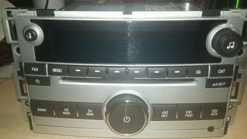 2011 chevy malibu factory radio w/cd player