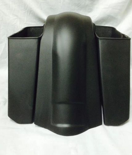 Stretched saddlebags and fender no cutouts for harley touring baggers 09-13