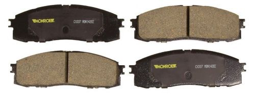 Disc brake pad-total solution ceramic brake pads rear fits 86-92 toyota supra