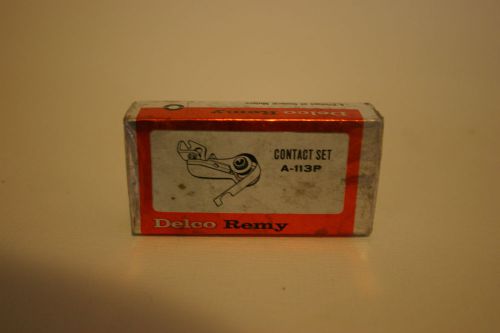 Nos delco a-113p contact points for 1966-1967 dodge plymouth amc