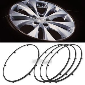 Car wheel spoke nylon black rim protector tire guard molding for all vehicle