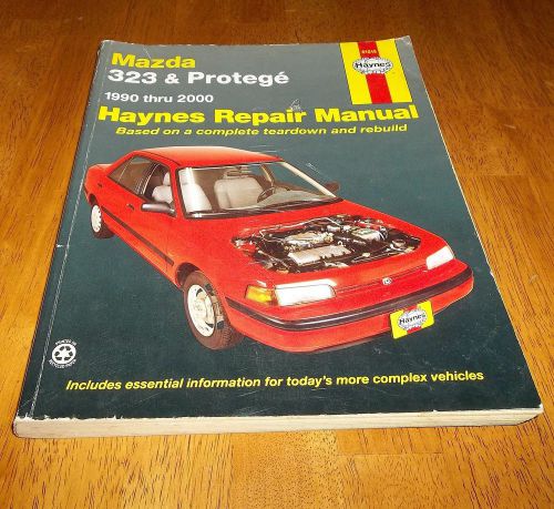 Haynes repair manual 61015 mazda 323 protege 1990 - 2000 used
