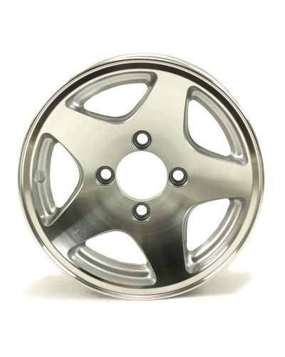 12x4 4-lug on 4" aluminum series 04 trailer wheel - 424440-wa207