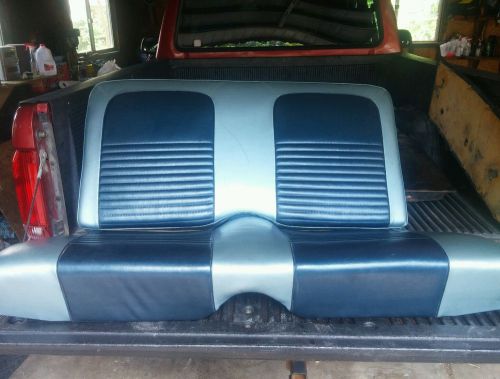 1964 1965 1966 mustang rear seat top and bottom