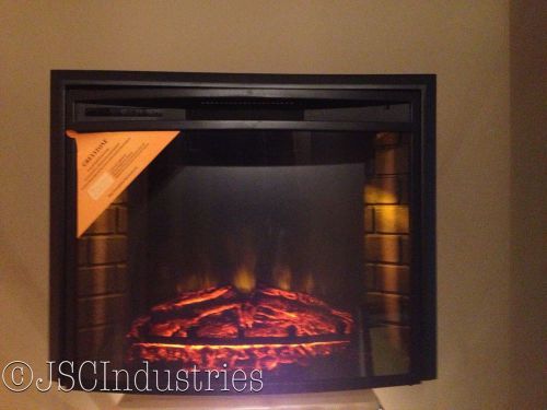 Rv electic fireplace 28&#034; radius front with remote
