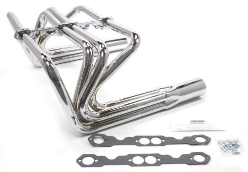 Patriot roadster sprint style for t-bucket headers chrome 1 5/8&#034; tubes