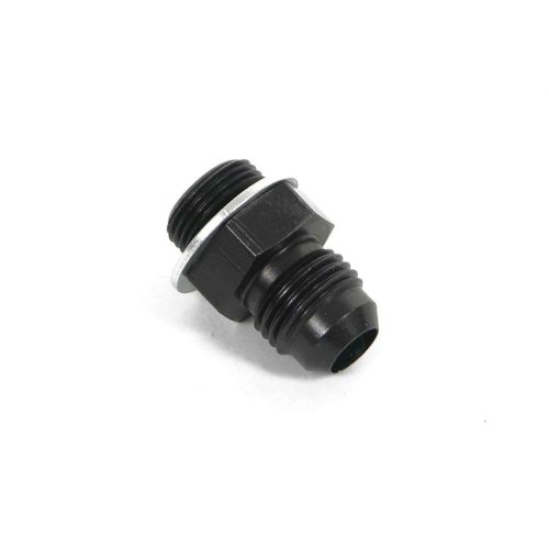 Earl&#039;s at991942 6an to 9/16-24 male carb adapter, straight.