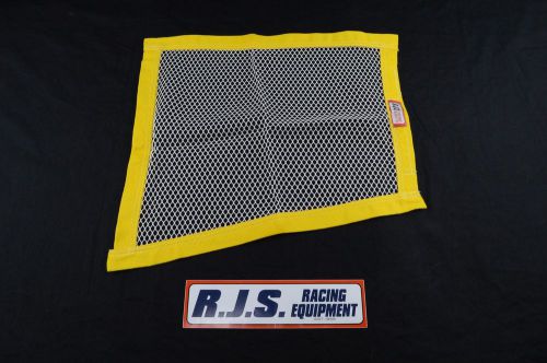 Rjs racing equipment yellow mesh window net 999-6 10000106
