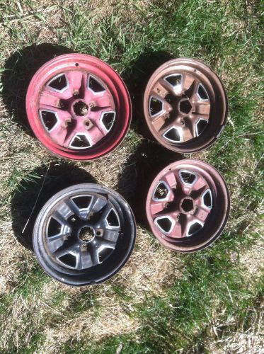 Oldsmobile rally wheels 14x6