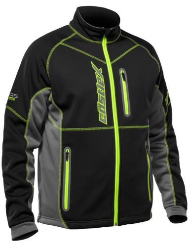Castle x racewear fusion youth boys winter layer jacket black/hi-vis