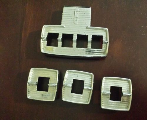 1958 edsel power window switches all 4 master pass rear 1959 ford pw gang front