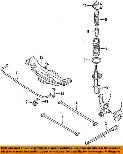 Mazda oem b30k28620a suspension control arm/control arm