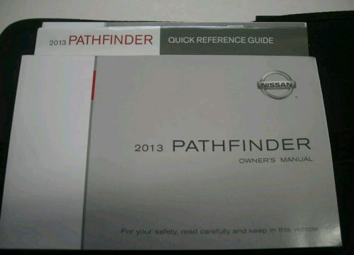 2013 nissan pathfinder   owners manual