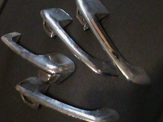 Ford exterior door handles 1950's 3 rh 1 lh 1953 54 55 56 57 ford door handles