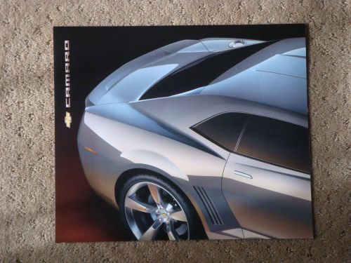 Chevrolet camaro 2006 concept car brochure  rare!