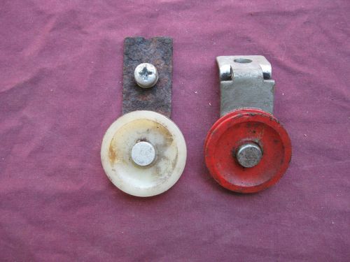 Volvo 122 front door window hardware  pullies