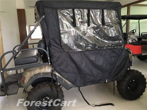 Black enclosure cover for bad boy buggies classic high quality rolled up screen