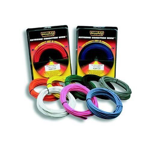 Painless wiring electrical wire extreme condition 16-gauge 25 ft. long green ea