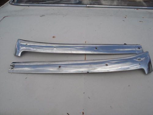 1967 1968 1969 dodge dart convertible top windsheild moldings
