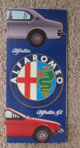Alfa romro brochure and folder