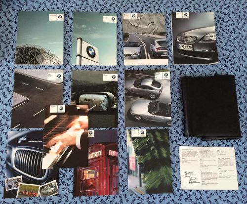 2008 bmw z4 coupe / roadster 3.0i 3.0is owners manual books guide oem set