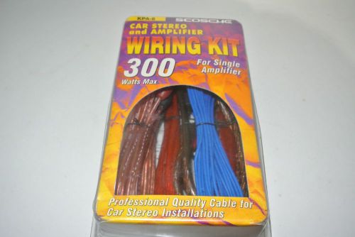Scosche kpa-8p pro car stereo &amp; amplifier wiring kit 8 ga power cable 300 w max