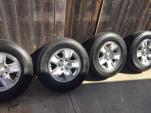 New 2016 silverado rim and tires