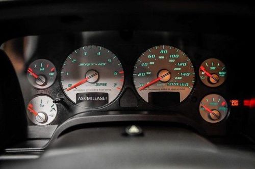 Dodge ram 1500 srt10 v10 viper instrument gauge cluster speedometer tach *rare!*