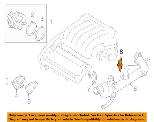 Nissan oem-radiator coolant temperature sensor 22630ja10a